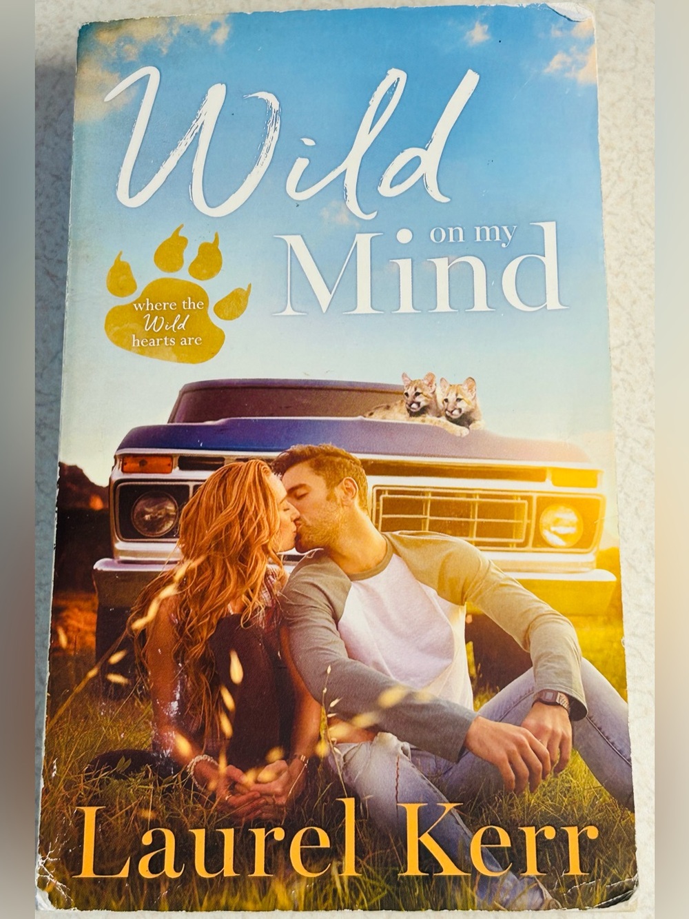 Wild on My Mind Paperback Book Laurel Kerr Romance Novel